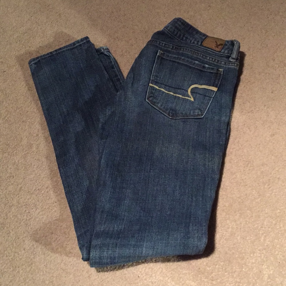 American Eagle Size 6 skinny stretch jeans